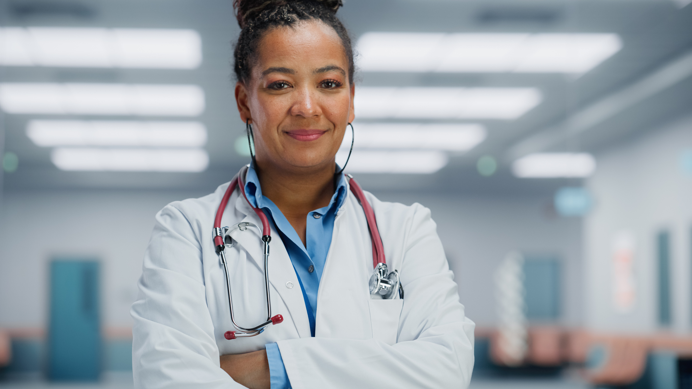 African American Female Medical Doctor