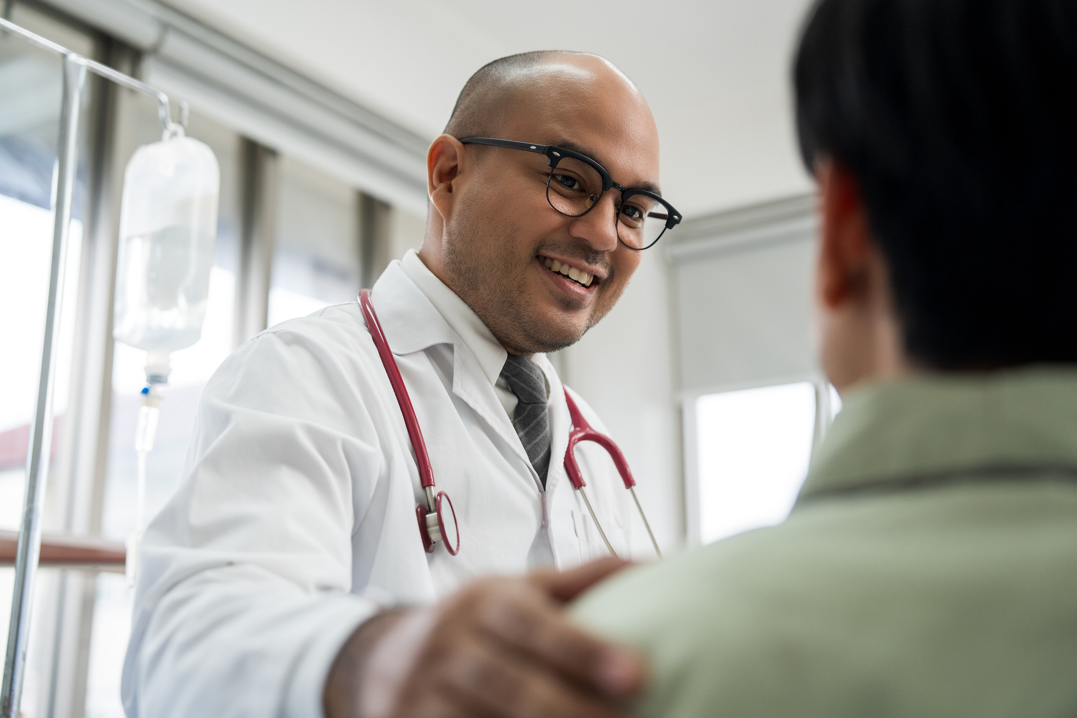 Doctor and patient