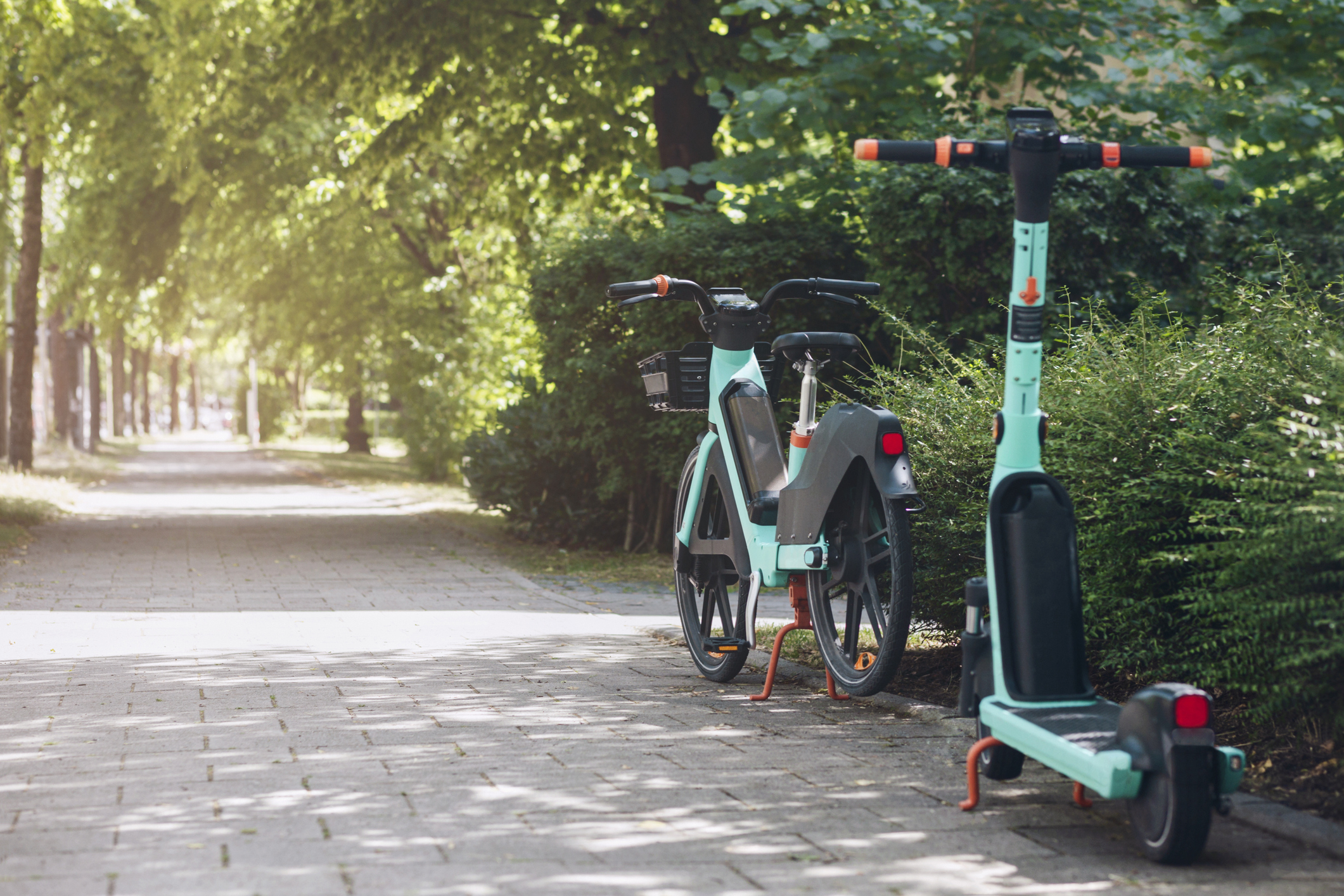 e-bike and e-scooter